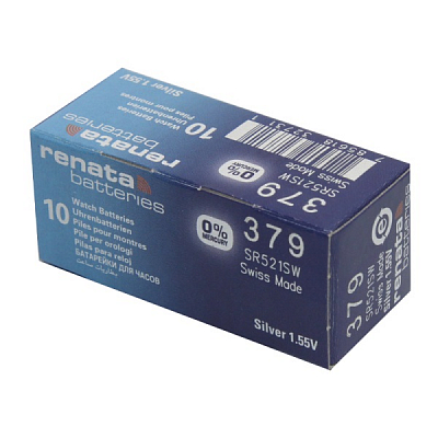 Renata 379 SR521SW AG0 (Блистер 1 шт.)