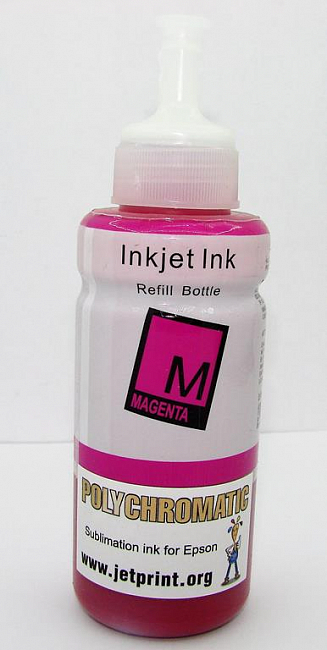 Чернила сублимационные Polychromatic, 100 мл, Magenta