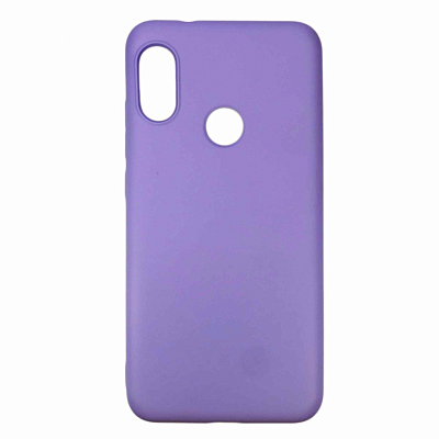 Клип-кейс Xiaomi Redmi 6 Pro Силикон непрозрачный, сиреневый