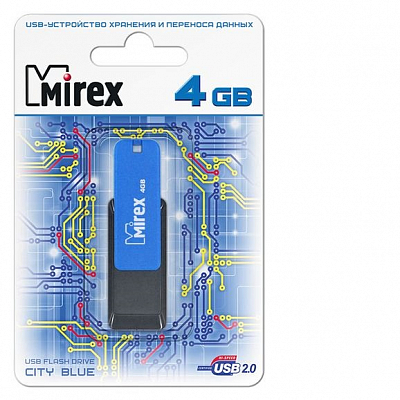 Mirex 4Gb CITY BLUE