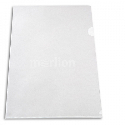 Папка-Уголок A4 Бюрократ, 150мкм, прозрачная, бесцветный