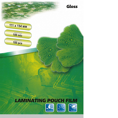 Пленка для ламинирования А6 100 микрон 100 листов, LF 