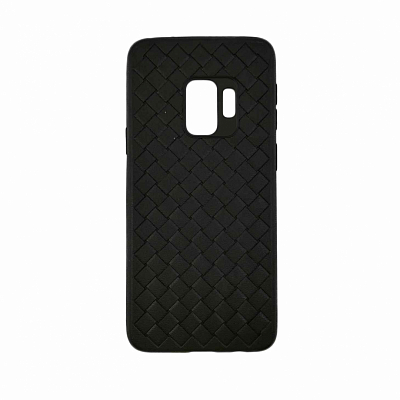 Клип-кейс Samsung S9 Плетение, черный