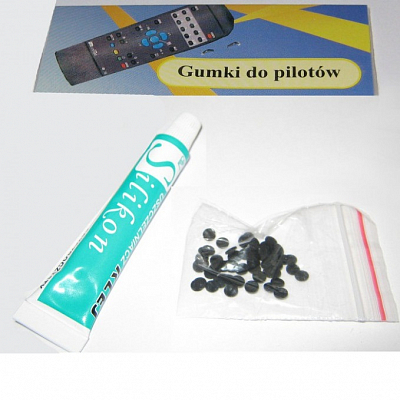 Ремкомплект для пультов (силиконовый клей + графитовые контакты)