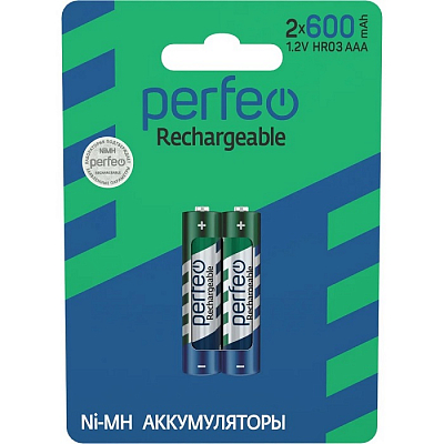 Perfeo AAA 600 (Блистер 2 шт.)