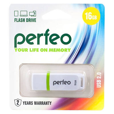 Perfeo 16Gb C11 White