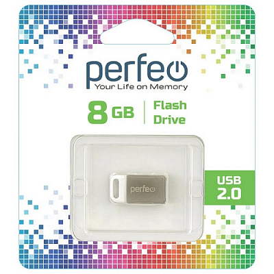 Perfeo 8Gb М05 Metal Series
