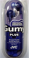 Наушники внутрикнальные JVC Gumy Plus HA-FX 5, фиолетовый