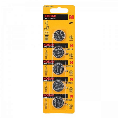 Kodak CR2025 (Блистер 5 шт.)
