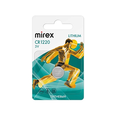 Mirex CR1220 (Блистер 1 шт.)