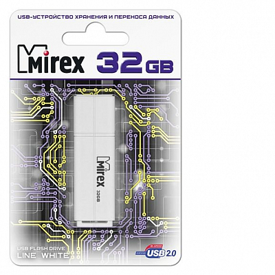 Mirex 32Gb LINE WHITE