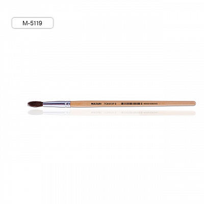 Кисть MAZARI пони №9, круглая