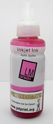 Чернила сублимационные Polychromatic, 100 мл, Light Magenta