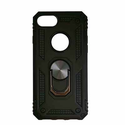 Чехол iPhone 6/7/8 M1, кольцо и магнит, черный