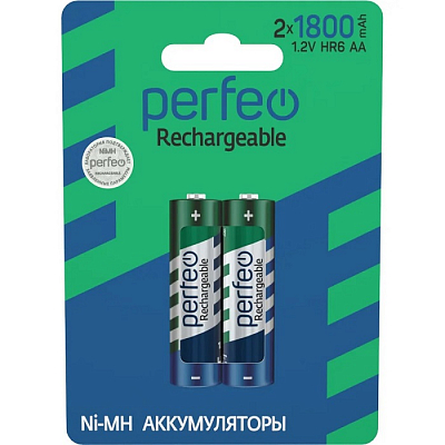 Perfeo AA 1800 (Блистер 2 шт.)