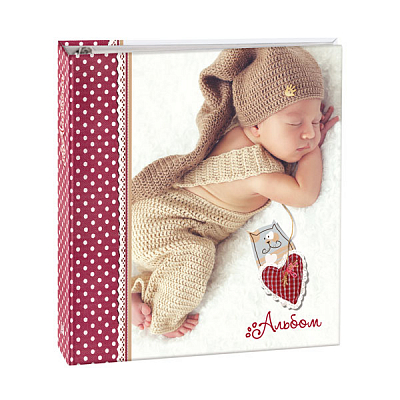 Фотоальбом магнитный Image Art, 23х28, 50 листов, Детский