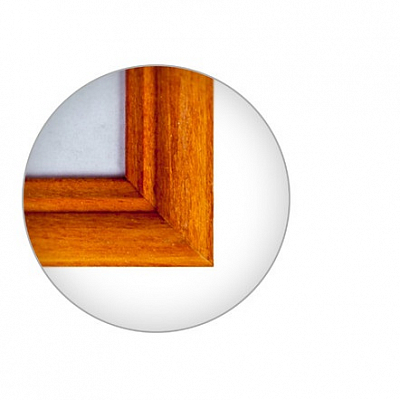 Фоторамка 30х30 деревянная Зебра 1703 Орех