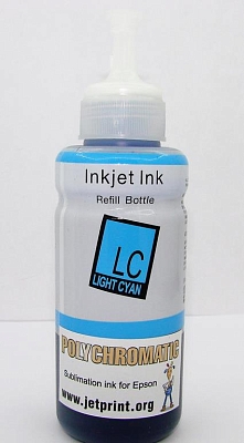 Чернила сублимационные Polychromatic, 100 мл, Light Cyan