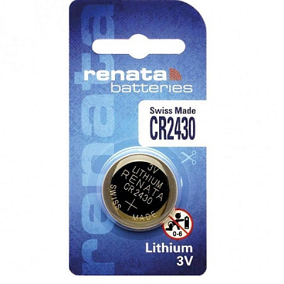 Renata CR2430 Lithium (Блистер 1 шт.)