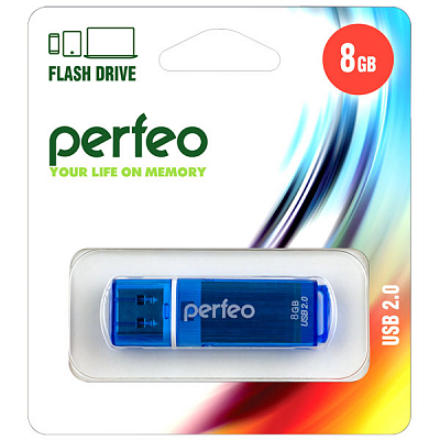 Perfeo 8Gb C13 Blue