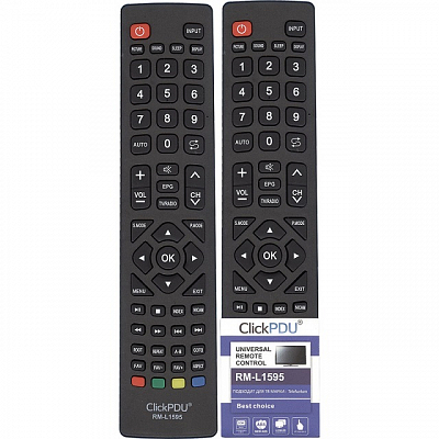 Универсальный пульт TELEFUNKEN RM-L1595, ver. 2020 (ClickPdu)