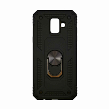 Клип-кейс Samsung A6 (2018) металл M1, черный