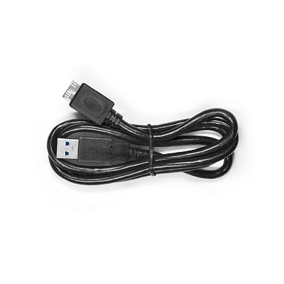 Кабель USB 3.0 штекер - microUSB-B штекер Mirex, черный, 1 м.