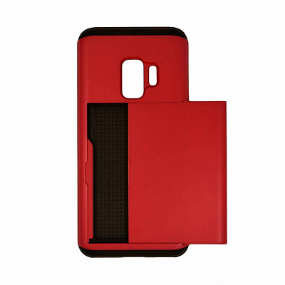 Клип-кейс Samsung S9+ с Карманом, красный