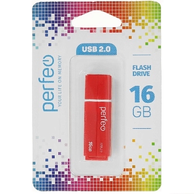 Perfeo 16Gb C01G2 Red