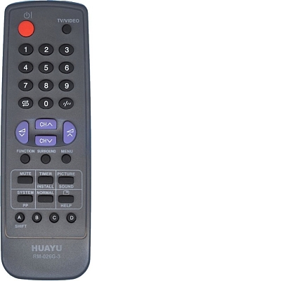 Универсальный пульт SHARP RM-026G-3 (корпус пульта GA1342SA) (HUAYU)  