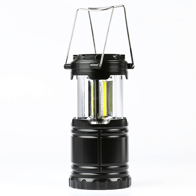 Фонарь кемпинг Smartbuy COB (3 x AA), 30 LED, черный