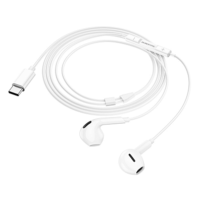 TYPE-C вкладыши BOROFONE BM71 с микрофоном, белый