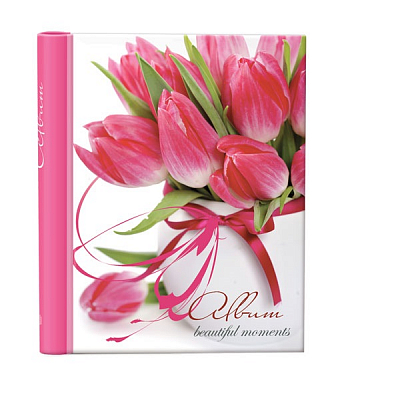 Фотоальбом магнитный Image Art, 23х28, 20 листов, Цветы