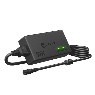 Блок питания для ноутбука универсальный 19V/4.74A Dream NA01 настольный со шнуром, 8 штекеров