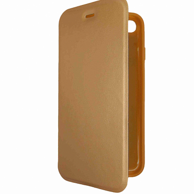 Чехол-книжка iPhone 7/8 с отделом для карт, золото