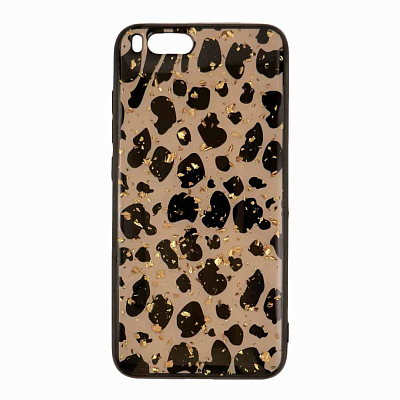 Клип-кейс Xiaomi Mi 6 пластик рисунок Леопард