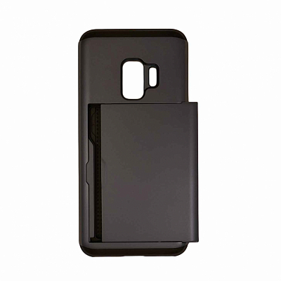 Клип-кейс Samsung S9+ с Карманом, серый