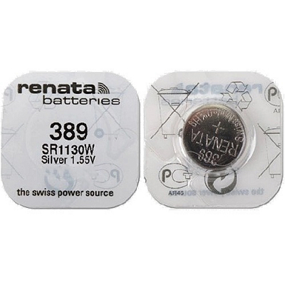 Renata 389 SR1130W AG10 (Блистер 1 шт.)
