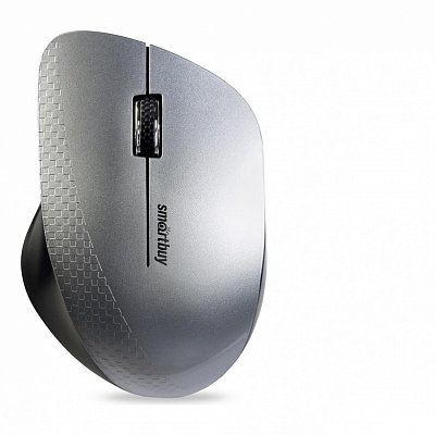 Беспроводная мышь Smartbuy 309AG USB, серебристый металлик
