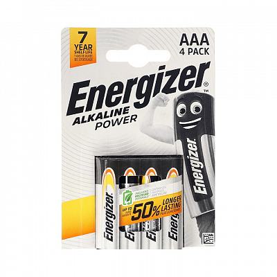 Energizer LR03 Alkaline Power (Блистер 4 шт.) (24)