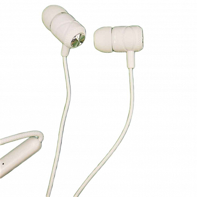 Наушники внутриканальные NOBRAND CY-050 с микрофоном, белый