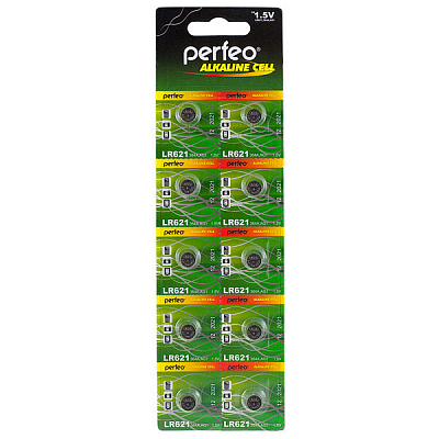 Perfeo AG01 / LR60 / L621 / 364 Alkaline Cell (Блистер 10 шт.)