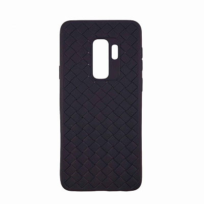 Клип-кейс Samsung S9+ Плетение, синий