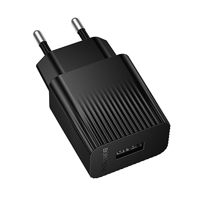 Универсальное сетевое з/у USB BOROFONE BAS71A 10.5W, 2.1A, черный 