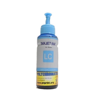 Светостойкие чернила Polychromatic для EPSON для L-серия, 100 мл, Light Cyan, водные