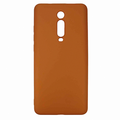 Клип-кейс Xiaomi Redmi K20 Силикон непрозрачный, персик 