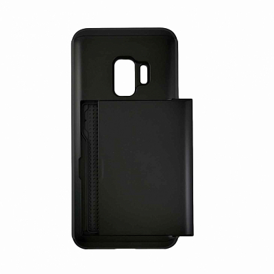 Клип-кейс Samsung S9+ с Карманом, черный