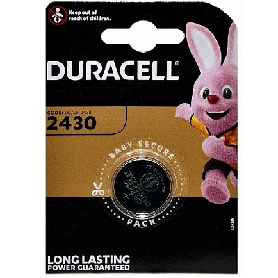 Duracell CR2430 (Блистер 1 шт.)