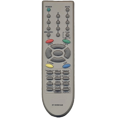 Пульт LG 6710V00124E 