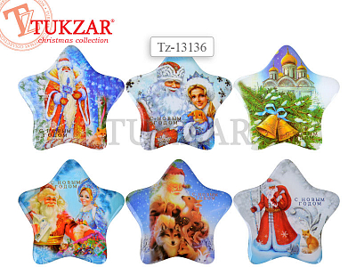 TUKZAR Магнит новогодний "Звезда"
